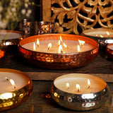 Copper Finish Luxury Scented Candle Urli