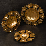 Astounding Lotus Diya Urli