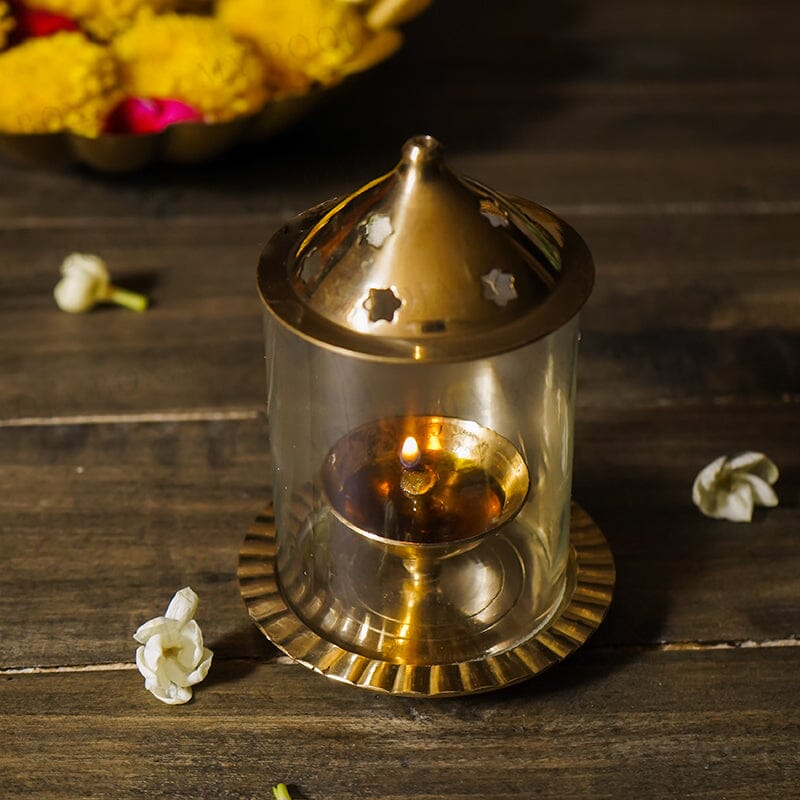 Brass Akhand Jyoti Diya