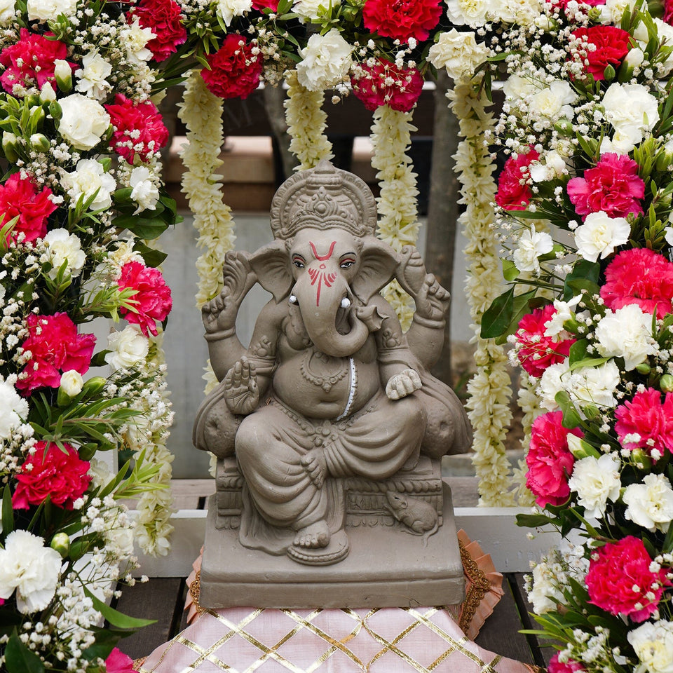 10INCH Lalbaugcha Raja Eco-Friendly Ganpati | Plant-A-Ganesha