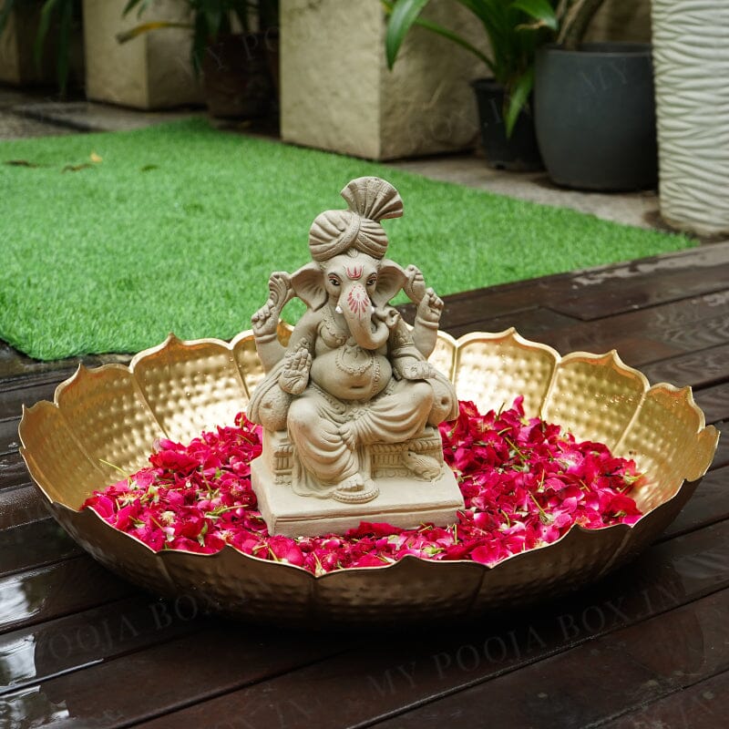 1FEET Lalbaugcha Raja Eco-Friendly Ganpati | Plant-A-Ganesha