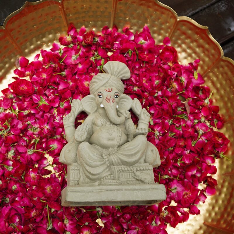 1FEET Lalbaugcha Raja Eco-Friendly Ganpati | Plant-A-Ganesha