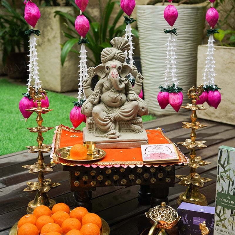 1FEET Lalbaugcha Raja Eco-Friendly Ganpati | Plant-A-Ganesha