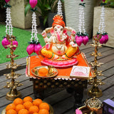 10INCH Pagdi Eco-Friendly Ganpati | Plant-A-Ganesha