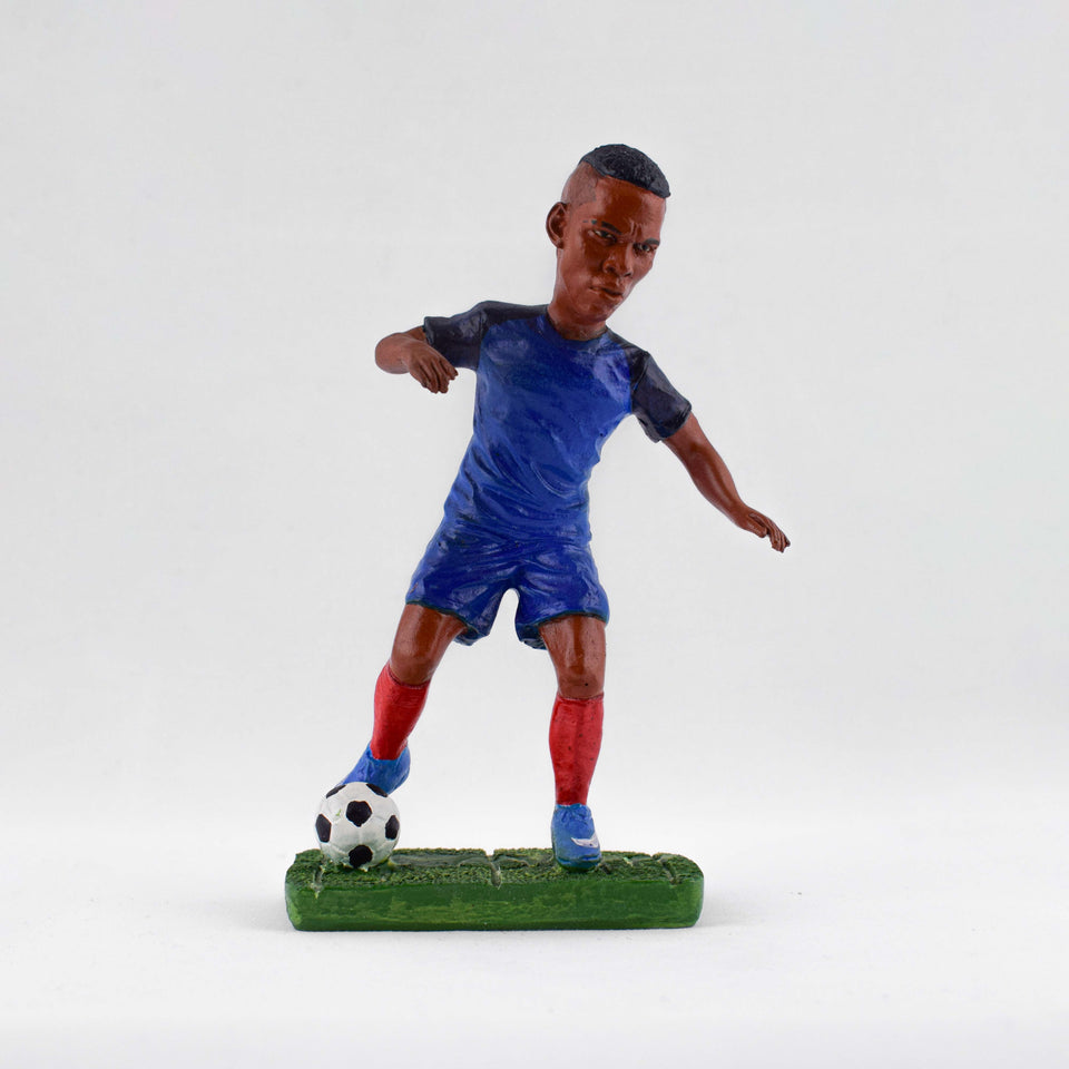 Pogba-Inspired Football Figurine
