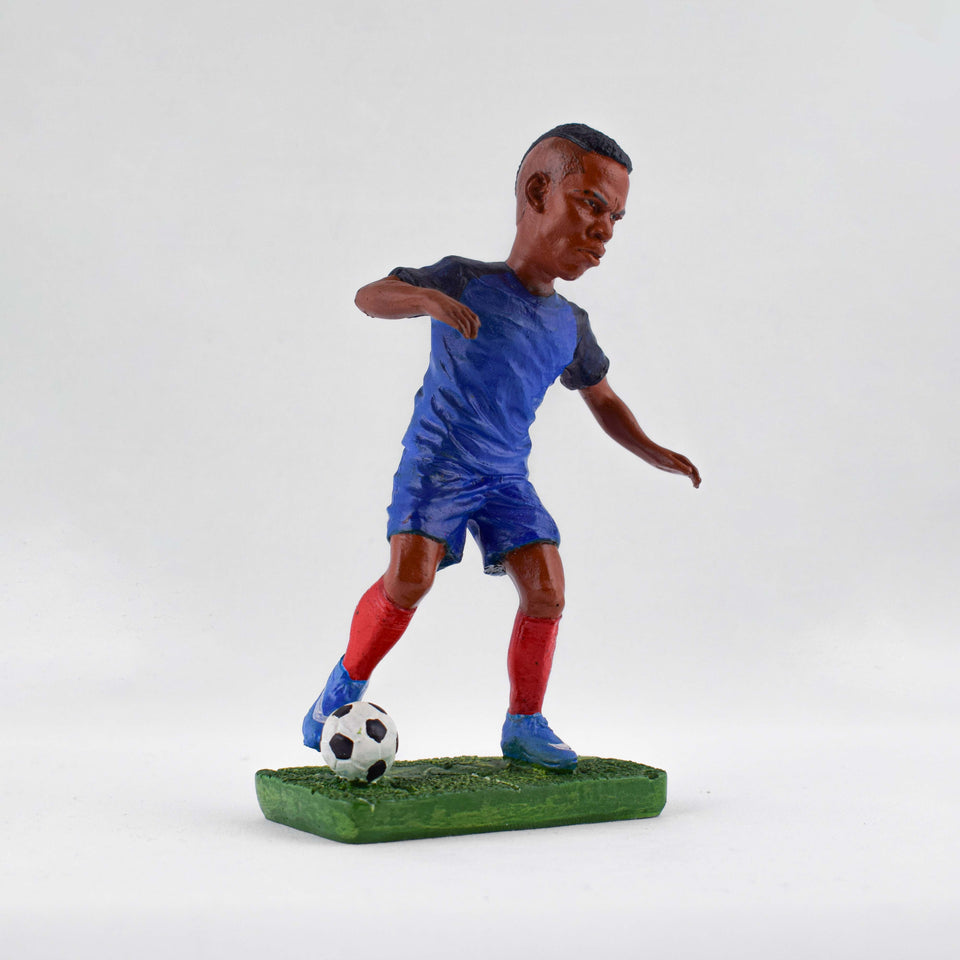 Pogba-Inspired Football Figurine