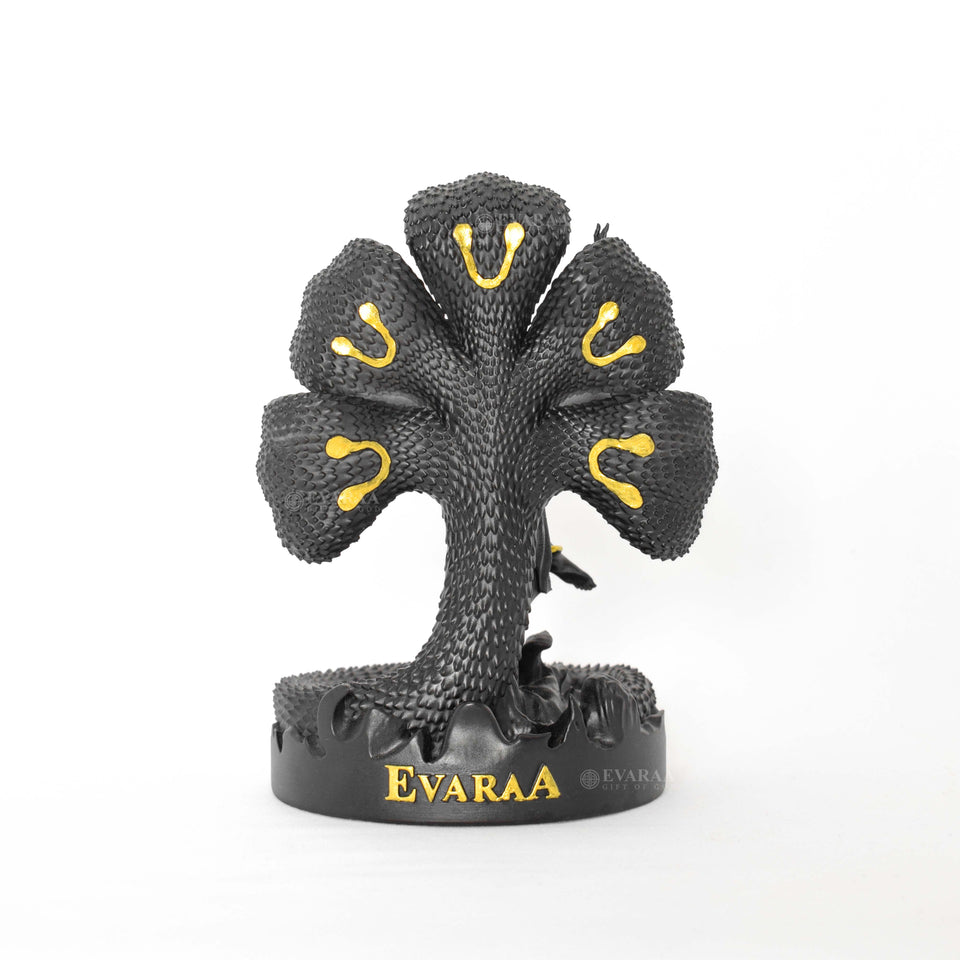 Mystical Shiva with Sheshnag Black God Idol