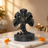 Mystical Shiva with Sheshnag Black God Idol