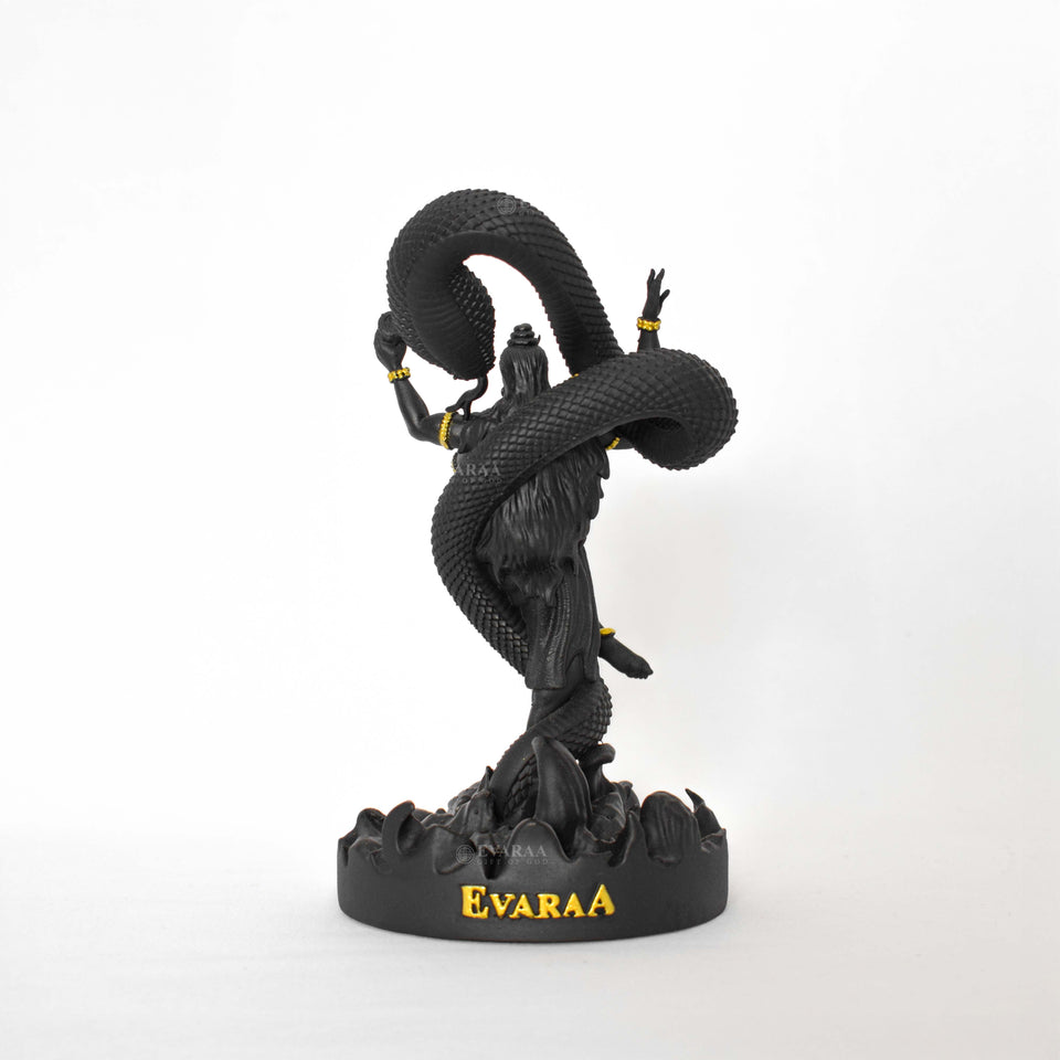 Mystical Shiva Black God Idol