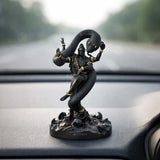 Mystical Shiva Black God Idol