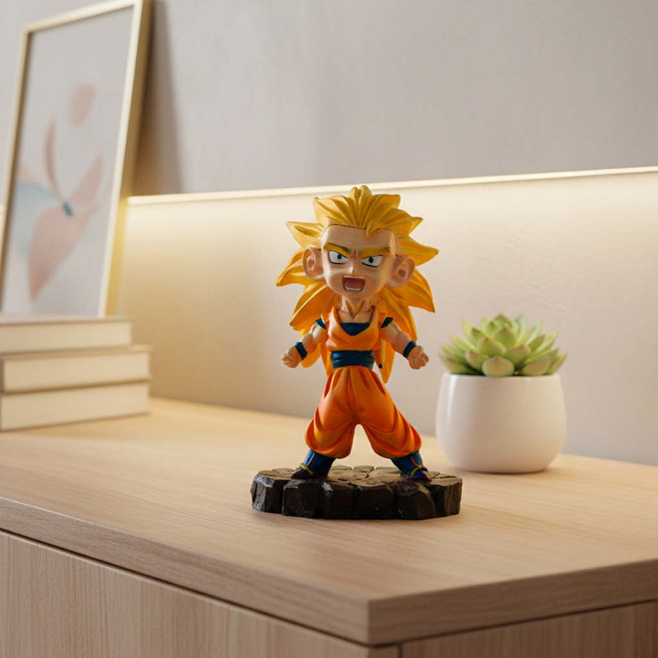 Goku SS3 Chibi Figurine