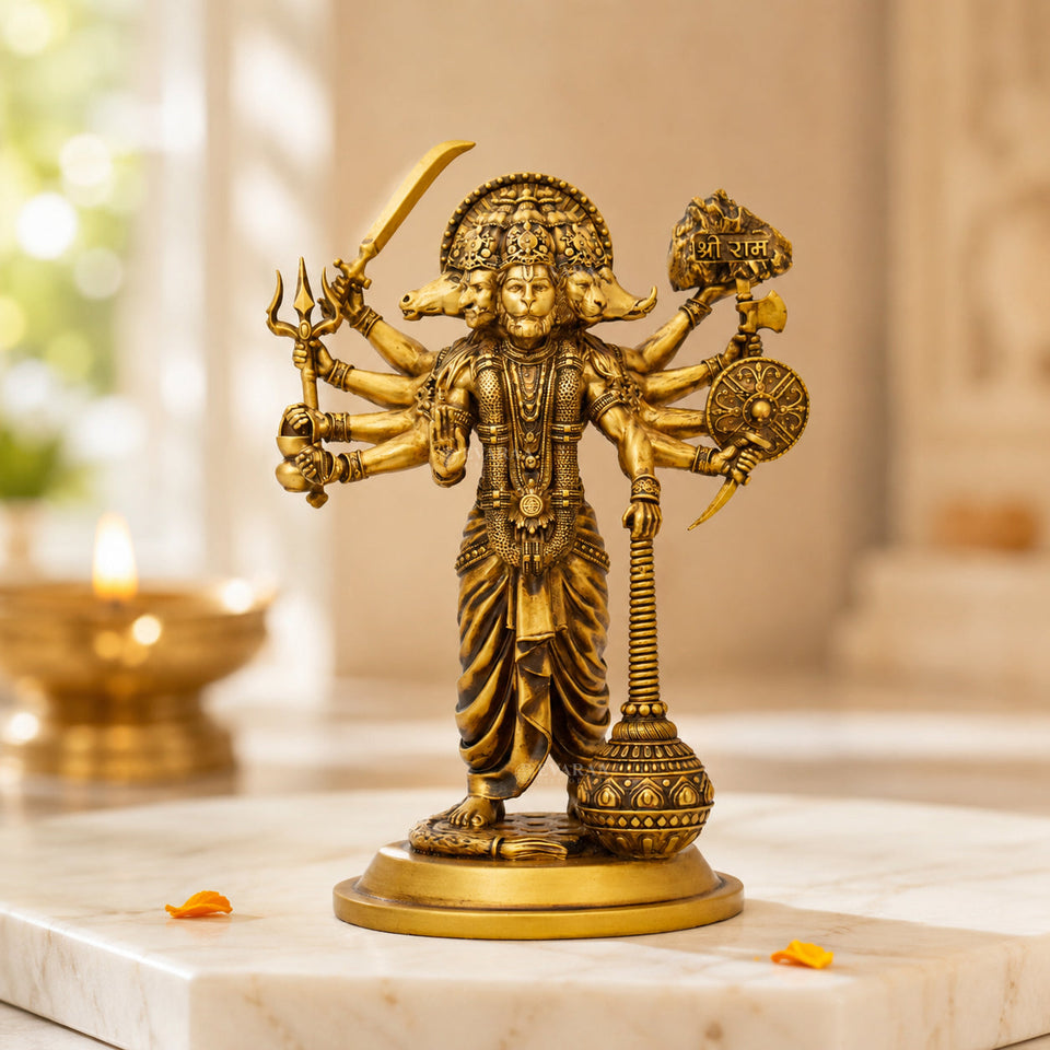 Standing Panchmukhi Hanuman