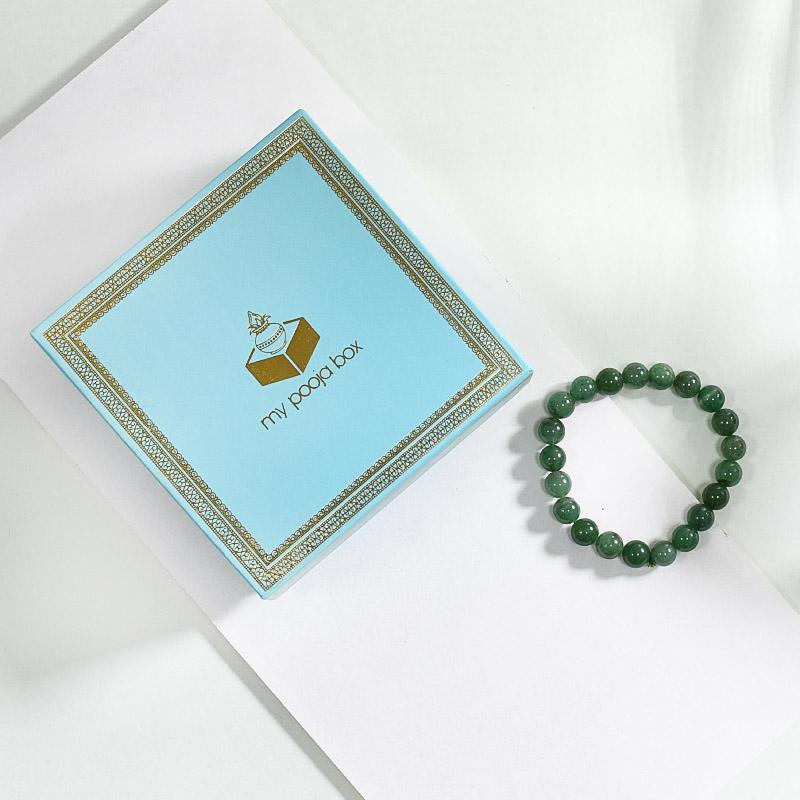 Green Jade Bracelet (Stone of Heaven)