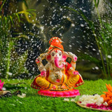 10INCH Pagdi Eco-Friendly Ganpati | Plant-A-Ganesha