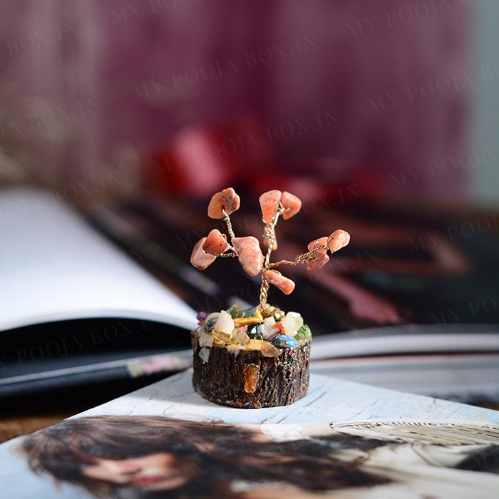 Gemstone Healing Mini Crystal Tree