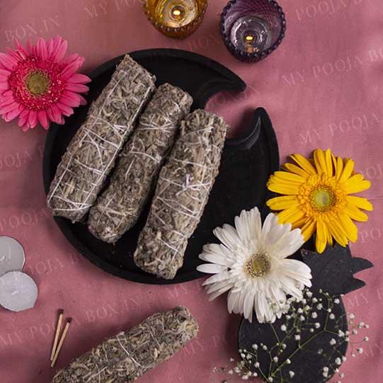 White California Aura Cleansing Sage Sticks