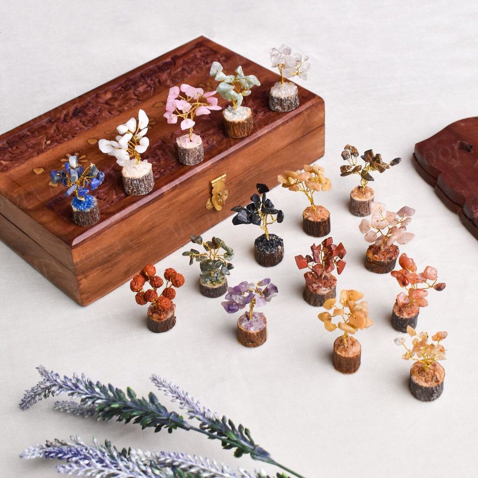 Gemstone Healing Mini Crystal Tree