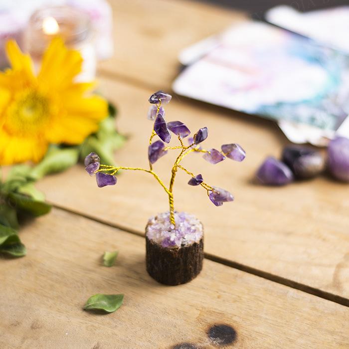 Gemstone Healing Mini Crystal Tree