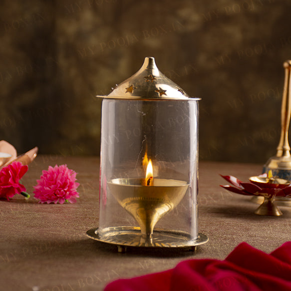 Brass Akhand Jyoti Diya