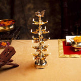 Handcrafted Brass Peacock Diya