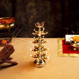 Handcrafted Brass Peacock Diya