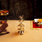Handcrafted Brass Peacock Diya