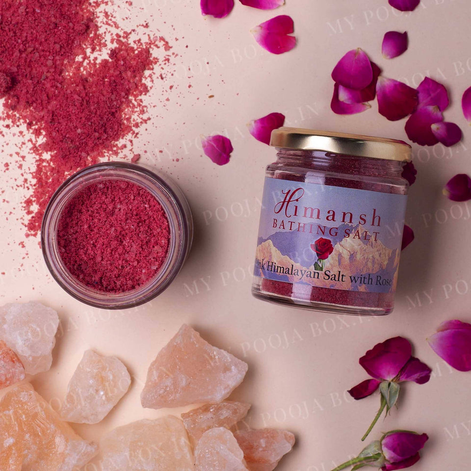 Himalayan Pink Bathing Salt Jar