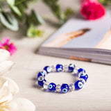 Feng Shui Turkish Evil Eye and Diamond Cut Clear Quartz