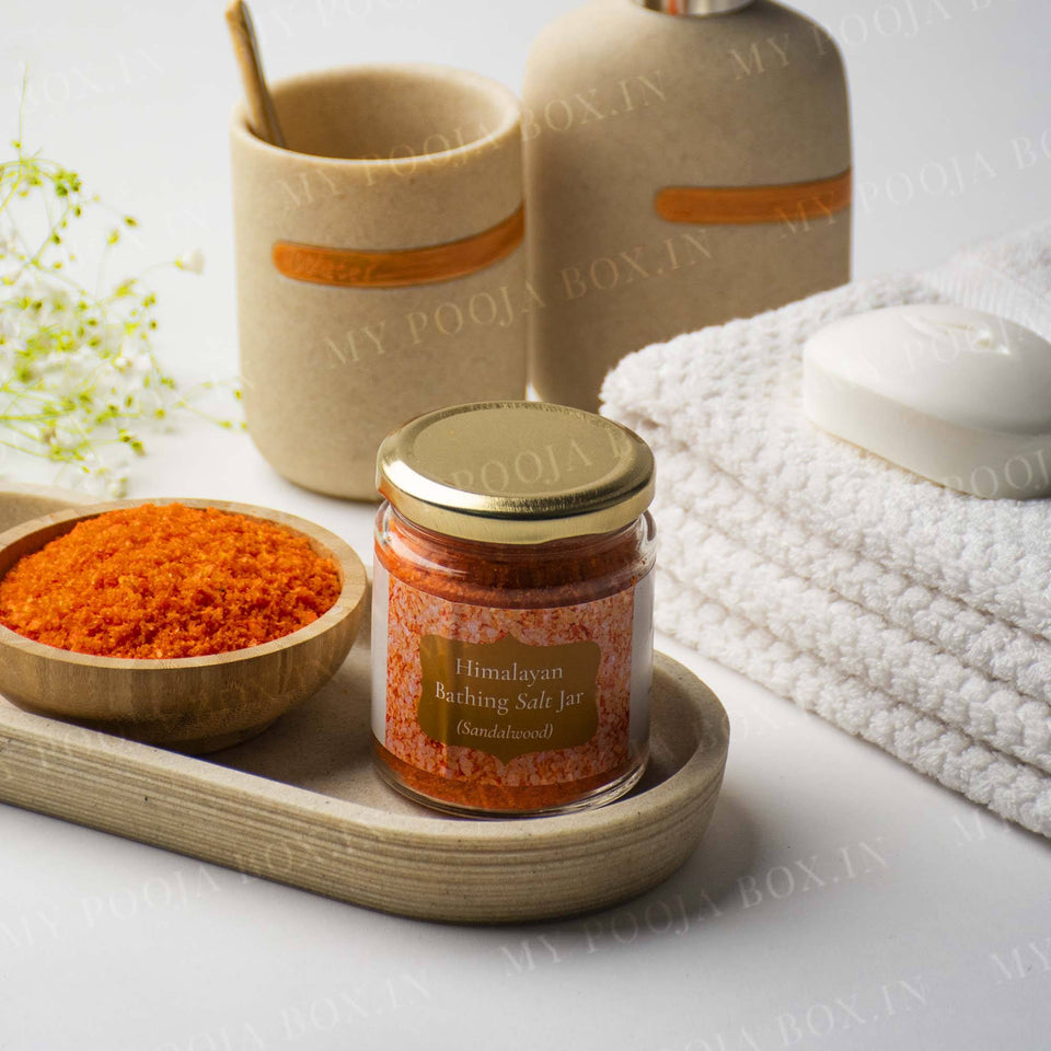 Himalayan Pink Bathing Salt Jar
