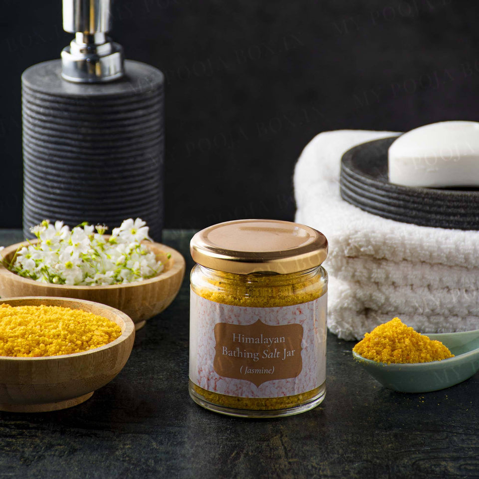 Himalayan Pink Bathing Salt Jar