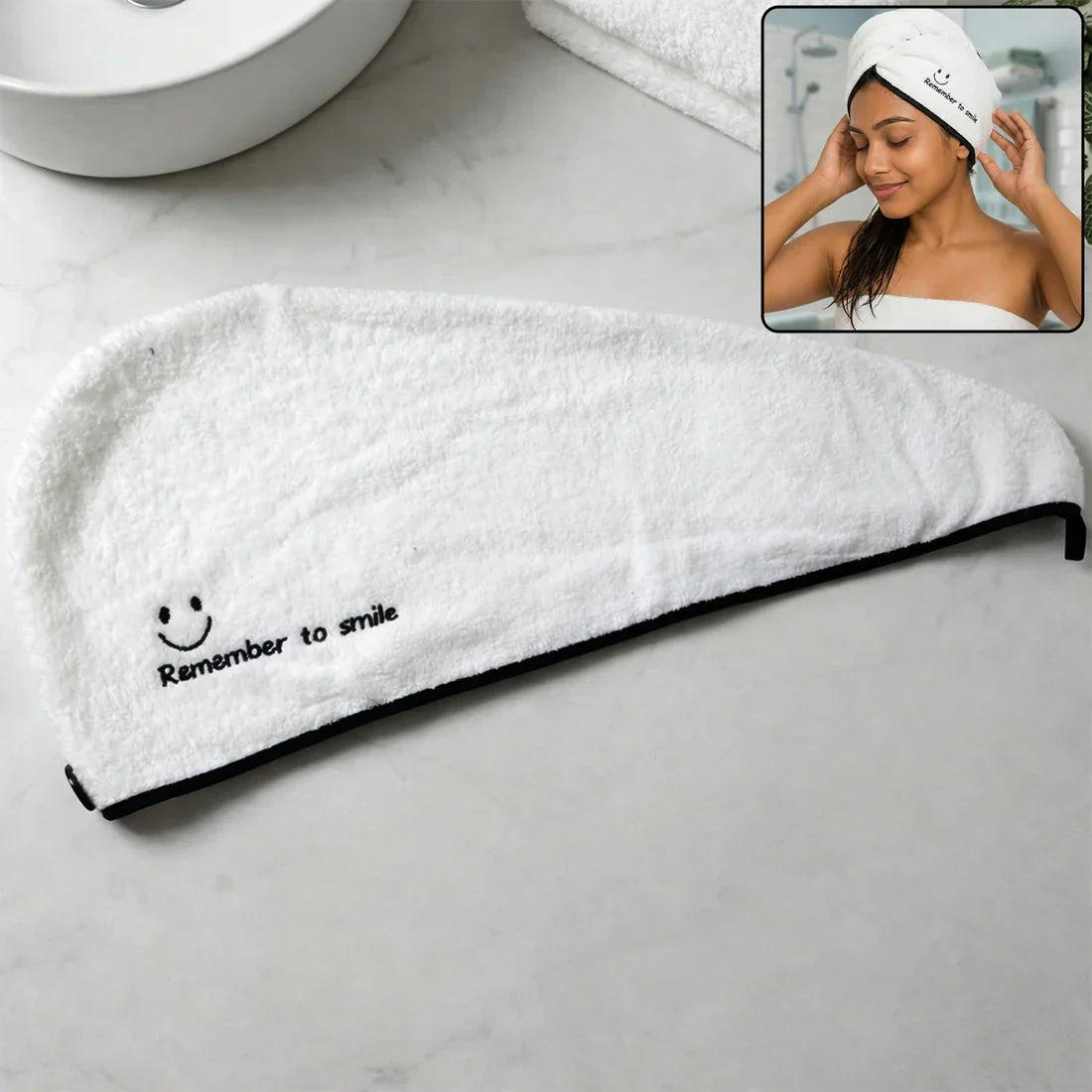 Microfiber Hair Drying Towel Wrap – Super Absorbent & Fast Dry