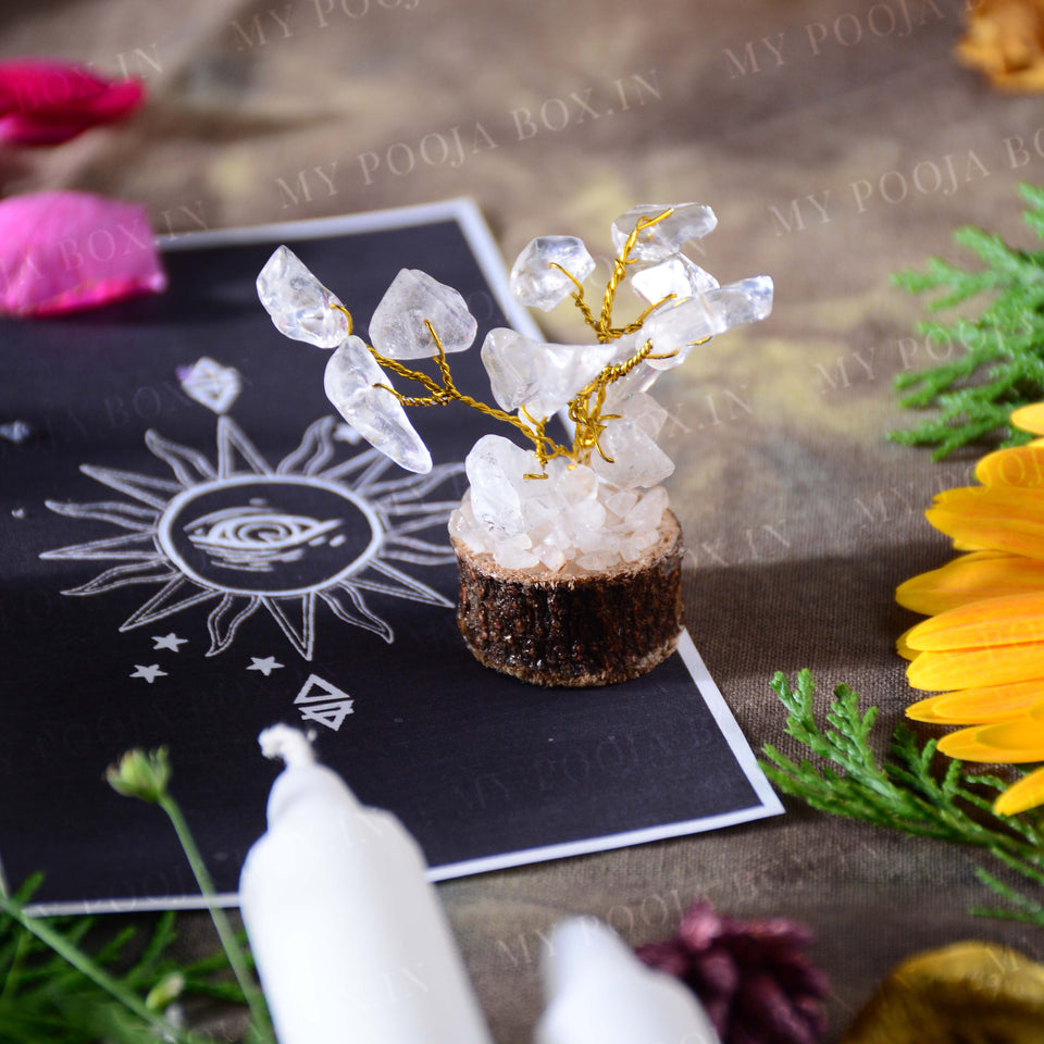 Gemstone Healing Mini Crystal Tree