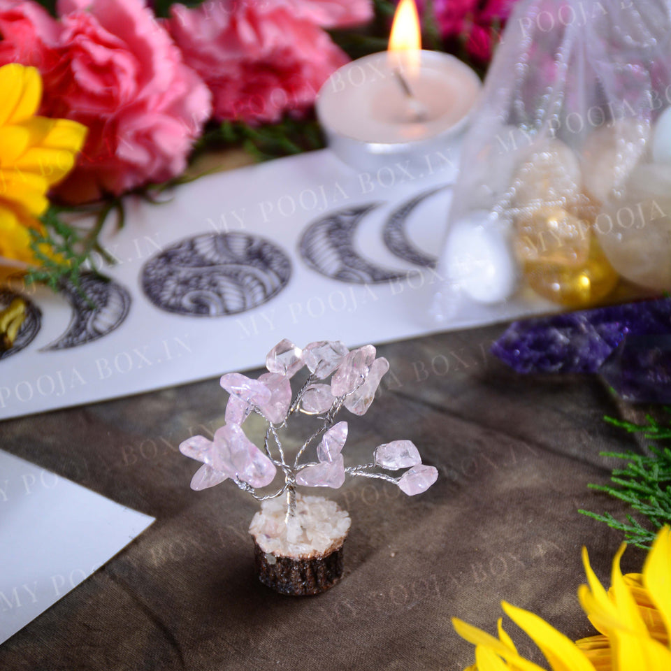 Gemstone Healing Mini Crystal Tree