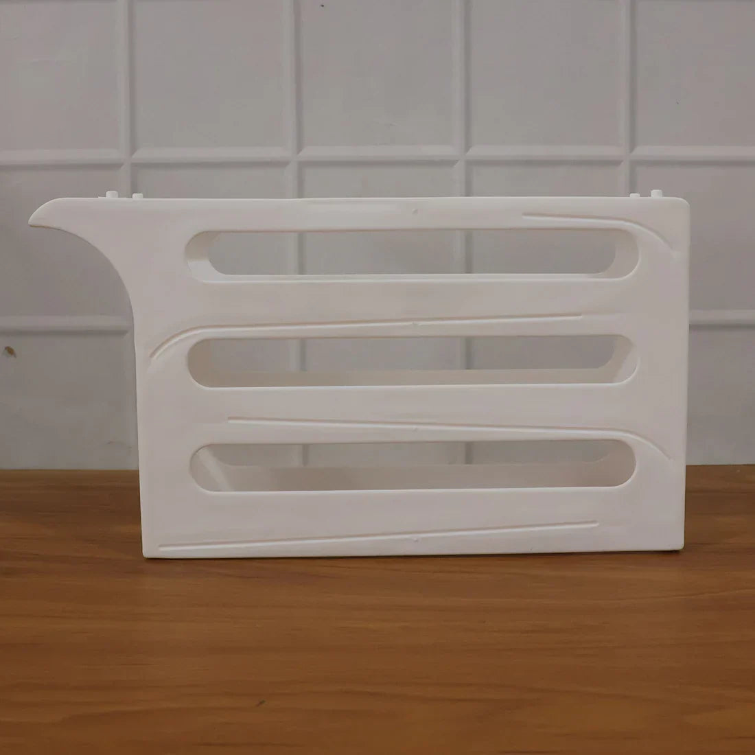 Plastic Egg Storage Organizer – Space-Saving Fridge Tray For Neat Kitchen Organization