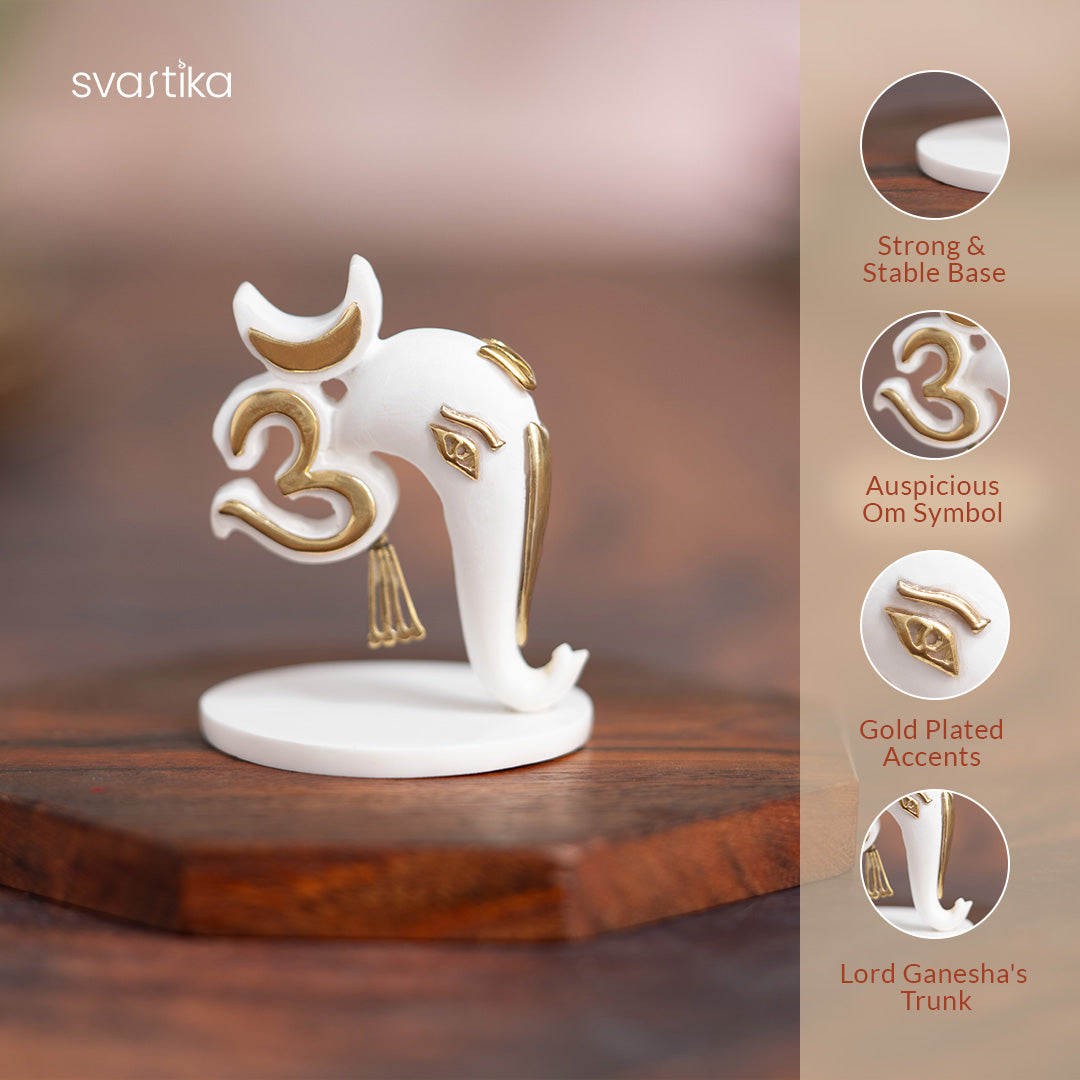 Om Ganesh Idol – The Auspicious One