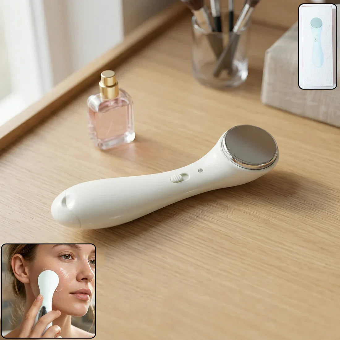 Portable Electric Facial Massager – Skin Tightening & Relaxation