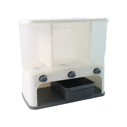 Easy Flow Cereal Dispenser – 3-In-1 Wall Mount Storage |