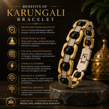 Gold-Silver Karungali Bracelet