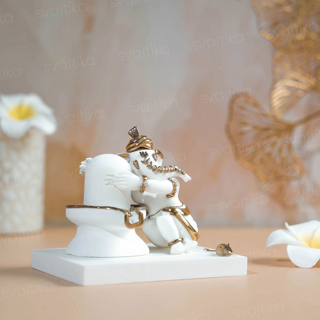 Gajanana Ganesh Idol in Shiv Bhakti