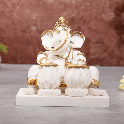 Tabla Ganesh Idol in Divine Rhythm
