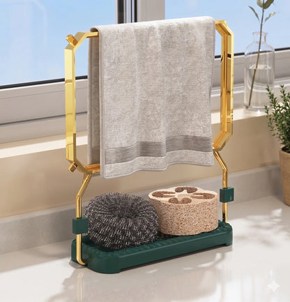 SinkStrainer™– Invisible Strainer Liners | Anti-Bacterial Rack | Elegant for Premium Sinks.