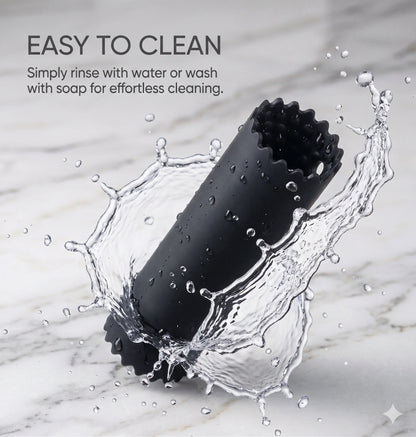 GarlicPeeler™ – Soft Silicone Peeler | Anti-Odor Roll Tube | Effortless Clove Peeling