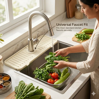 SinkGuard™ – Premium Faucet Mat | Splash Protection | Keeps Surfaces Spotless