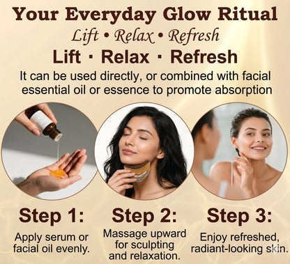 FaceSculpt™– Lymphatic Sculpting Brush | Depuffing & Facial Contouring | Jawline & Glow Enhancement