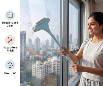 QuickScrub - Window Wiper | Quick Clean  | Multipurpose Cleaning