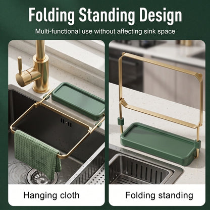 SinkStrainer™– Invisible Strainer Liners | Anti-Bacterial Rack | Elegant for Premium Sinks.