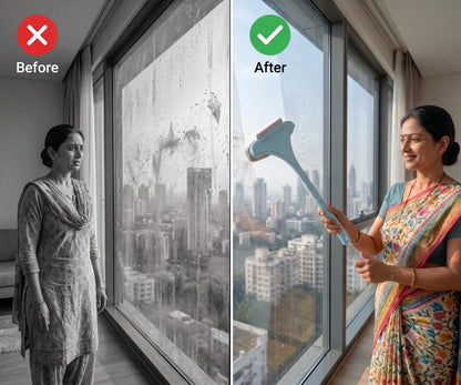 QuickScrub - Window Wiper | Quick Clean  | Multipurpose Cleaning