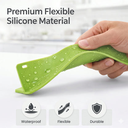 SplashShield™ – Sink Splash Guard | Flexible Silicone | Keeps Counters Dry & Clean