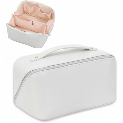 Premium Travel Cosmetic Pouch – Portable Makeup & Toiletry Organizer Bag