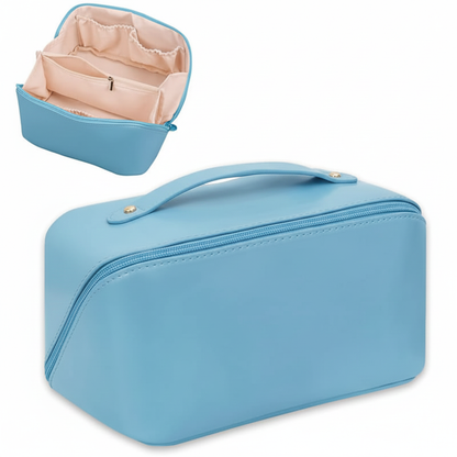 Premium Travel Cosmetic Pouch – Portable Makeup & Toiletry Organizer Bag